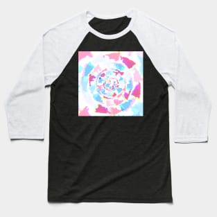 Diamond Swirl Pastel Arrow Pattern Baseball T-Shirt